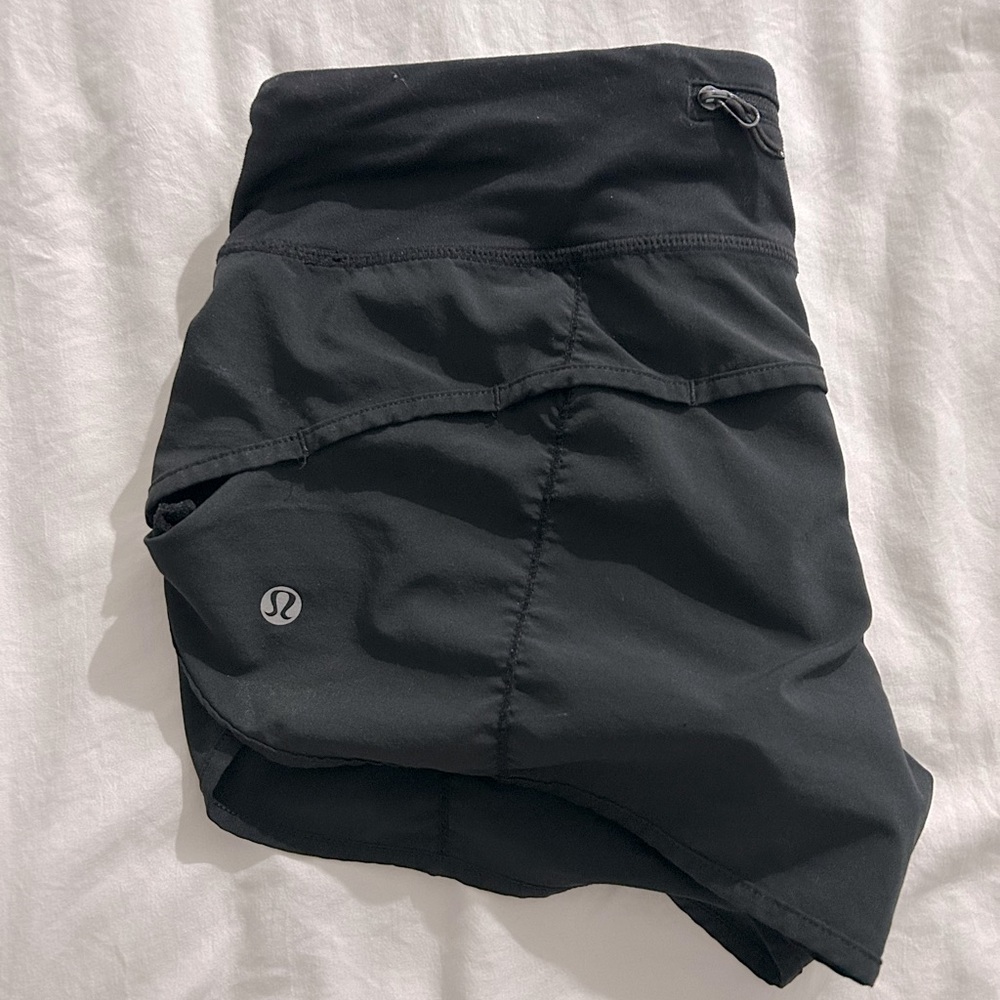 lululemon Women's Black Running Shorts